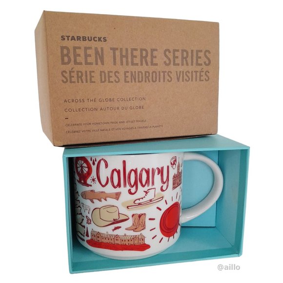 STARBUCKS Been Here Series Calgary Canada 14oz Mug
